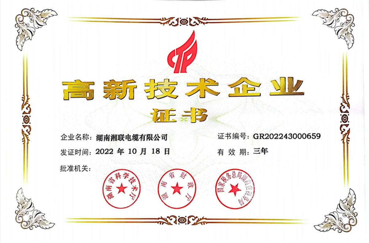 2022年高新技术企业